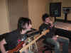 Chris & Rachel Bolan in the studio